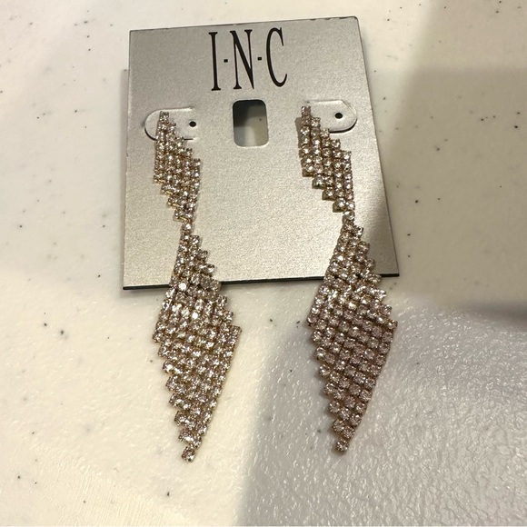 INC International Concepts Jewelry Nwt Inc Earrings Gold Tone Kite